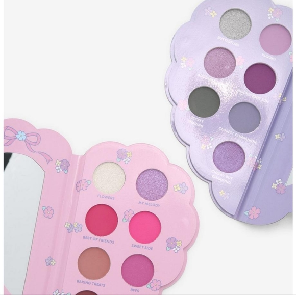 Makeup Brand New My Melody Kuromi Split Eyeshadow Palette Set Poshmark